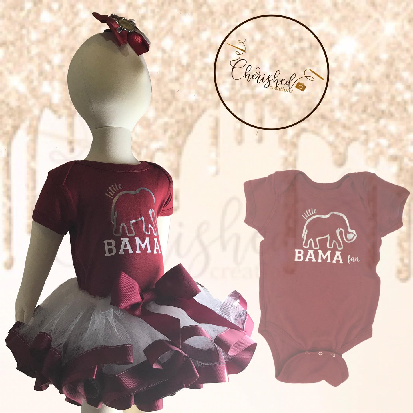 Ribbon Trimmed Tutus: Infants-Little Kids